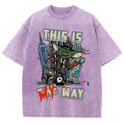My WAY Vintage Distressed T-shirt
