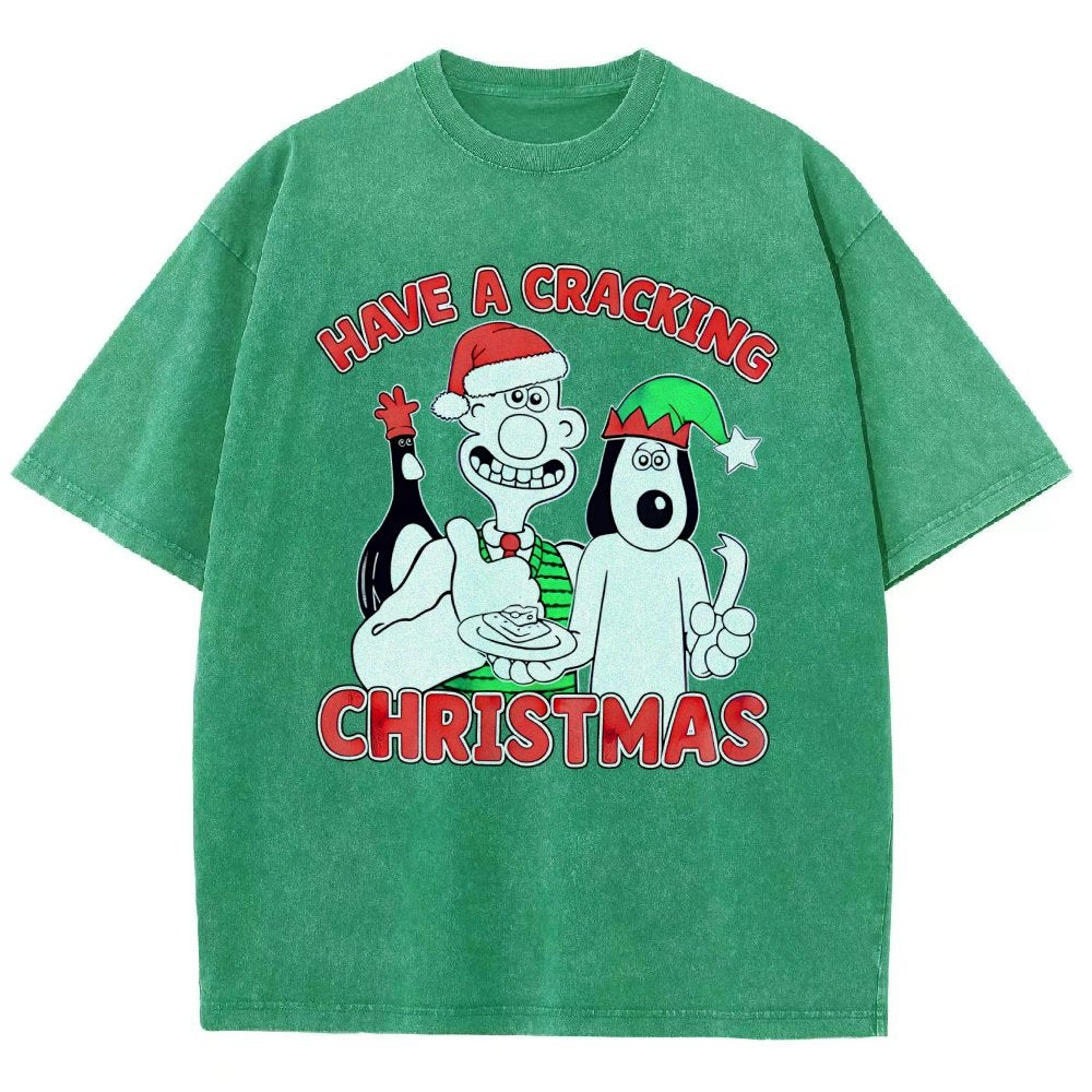 Have a Cracking Christmas Vintage Distressed T-shirt
