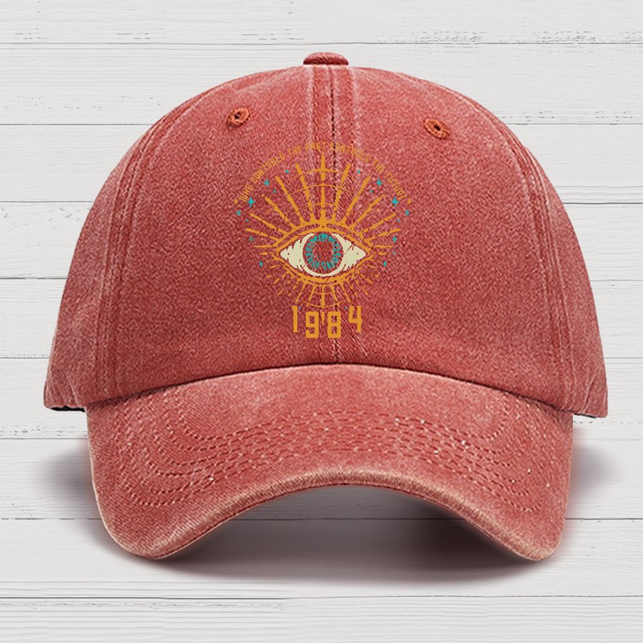 1984 George Orwell Control The Future Cotton Hat