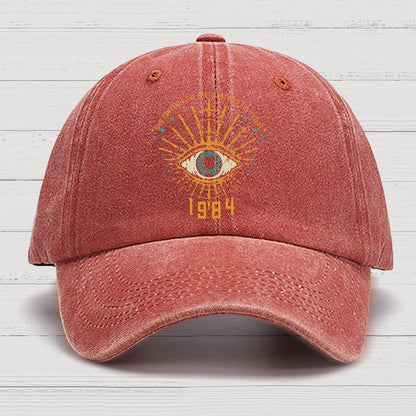 1984 George Orwell Control The Future Cotton Hat