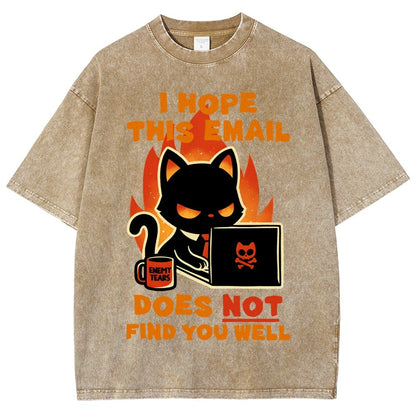 Fur-mal Wishes Vintage Distressed T-shirt