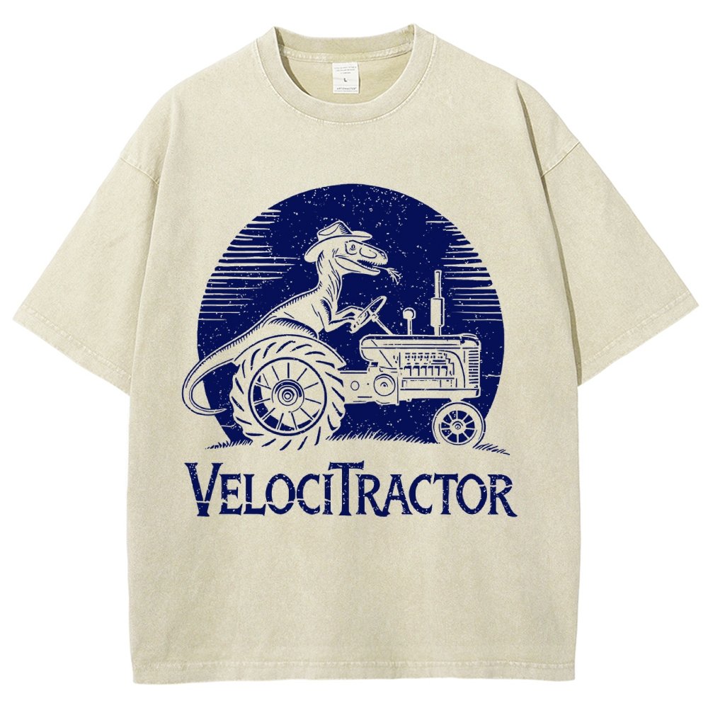 VelociTractor Vintage Distressed T-shirt