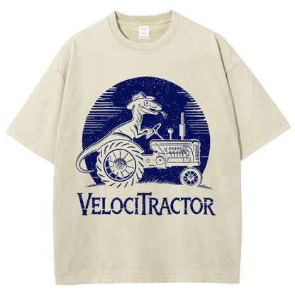 VelociTractor Vintage Distressed T-shirt