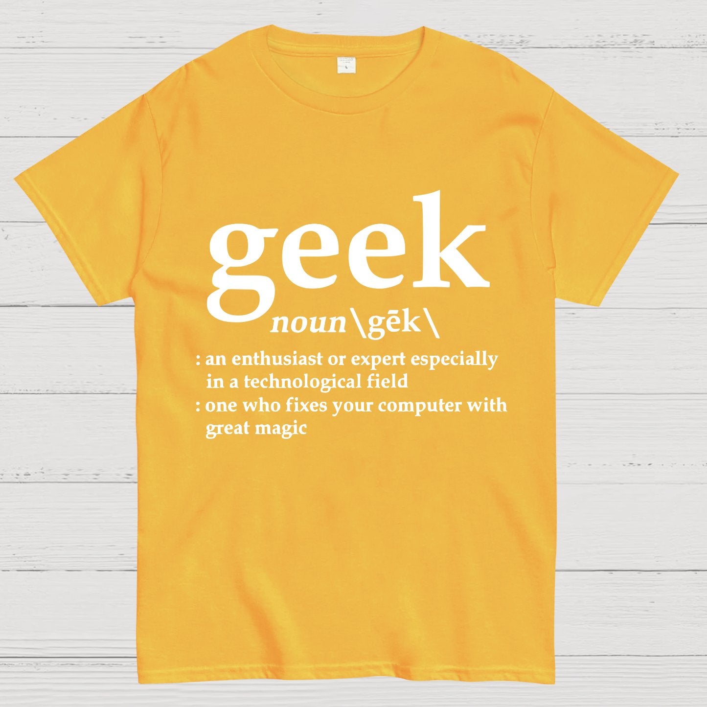 Geek Definition Geeky T-Shirt