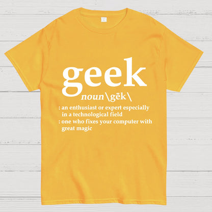 Geek Definition Geeky T-Shirt