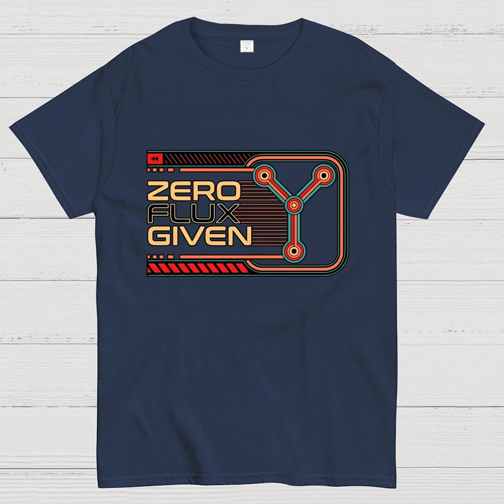 Zero Flux Given Retro Tech Geek T-Shirt