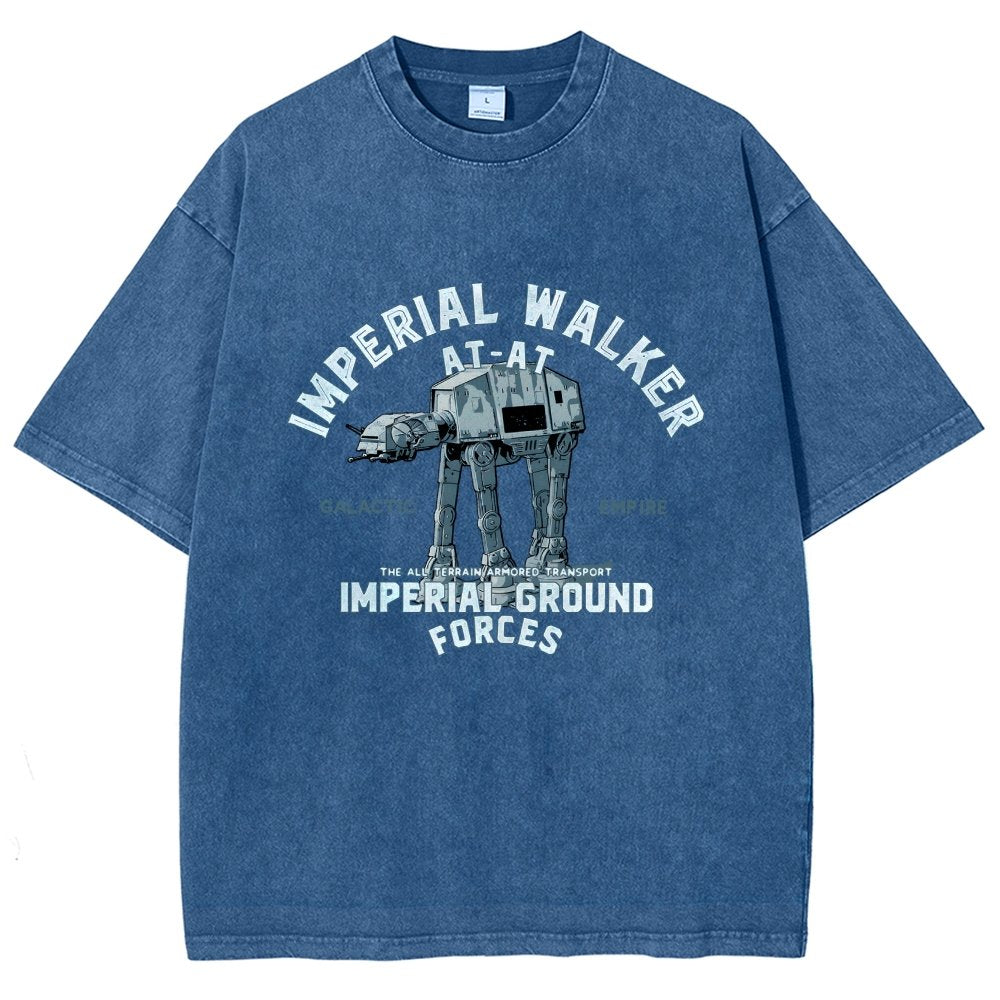 Ground Forces Vintage Distressed T-shirt