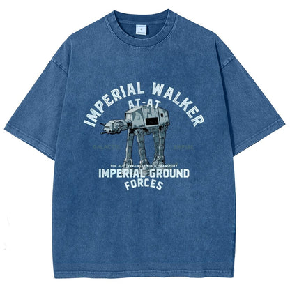Ground Forces Vintage Distressed T-shirt