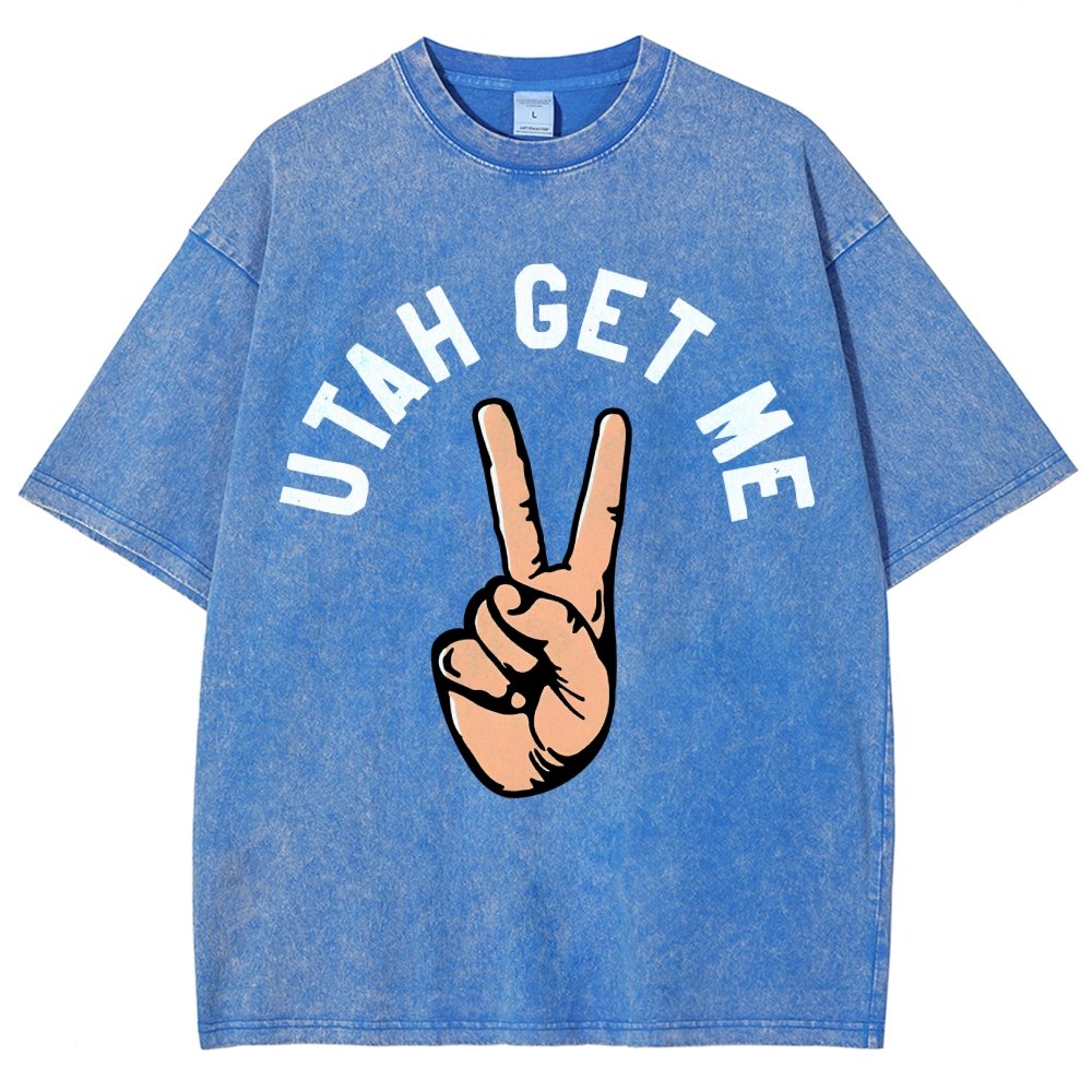 Utah Get Me Two Vintage Distressed T-shirt