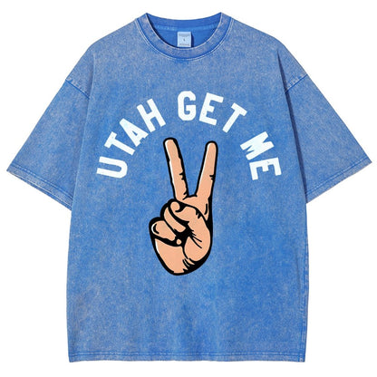 Utah Get Me Two Vintage Distressed T-shirt