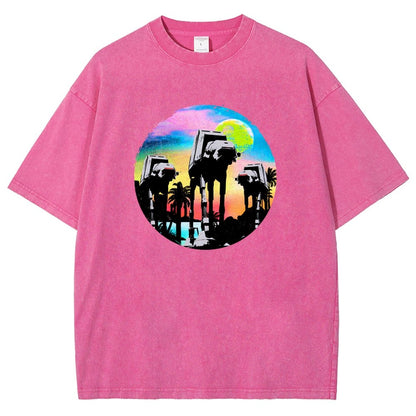 Retro Walker Adventure Vintage Distressed T-shirt