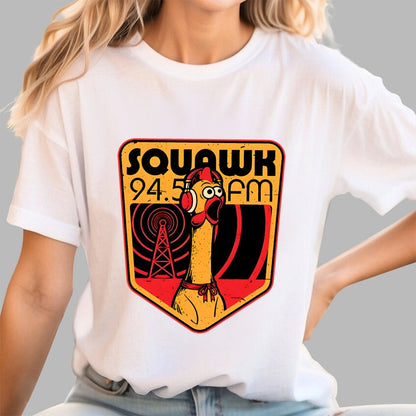 Chicken Radio TV Show Geek T-Shirt