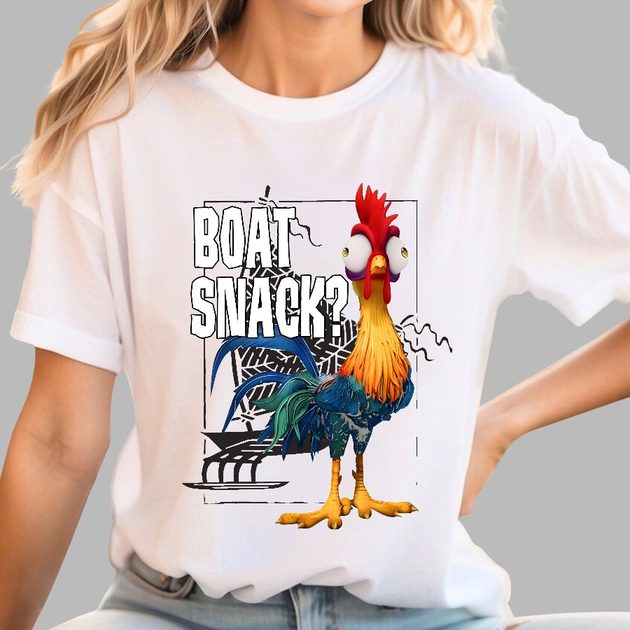 Boat Snack?  Chicken Geek T-Shirt