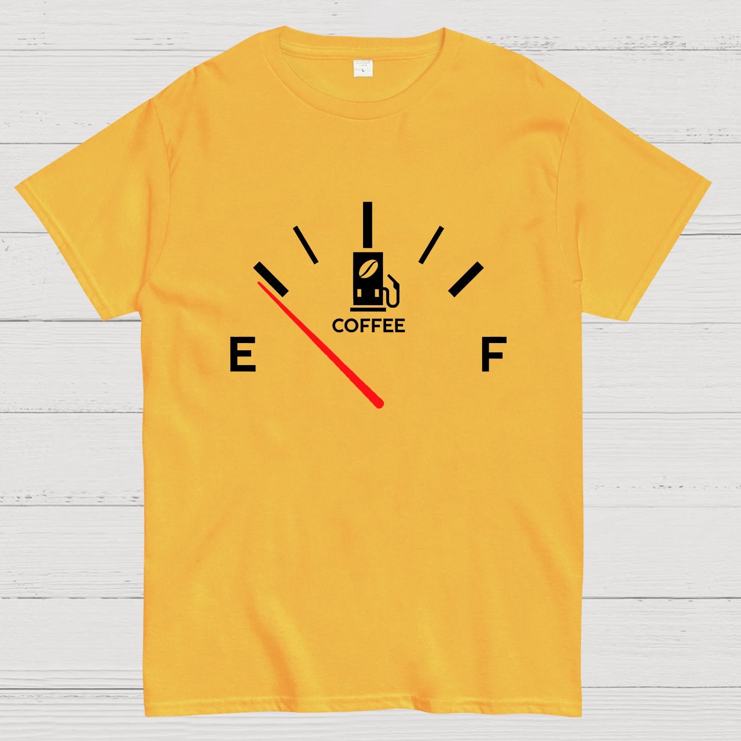 Coffee Gas Station Geeky T-Shirt
