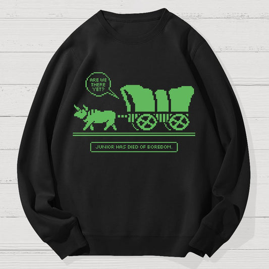 Oregon Road Trip Geek Cotton Sweatshirt
