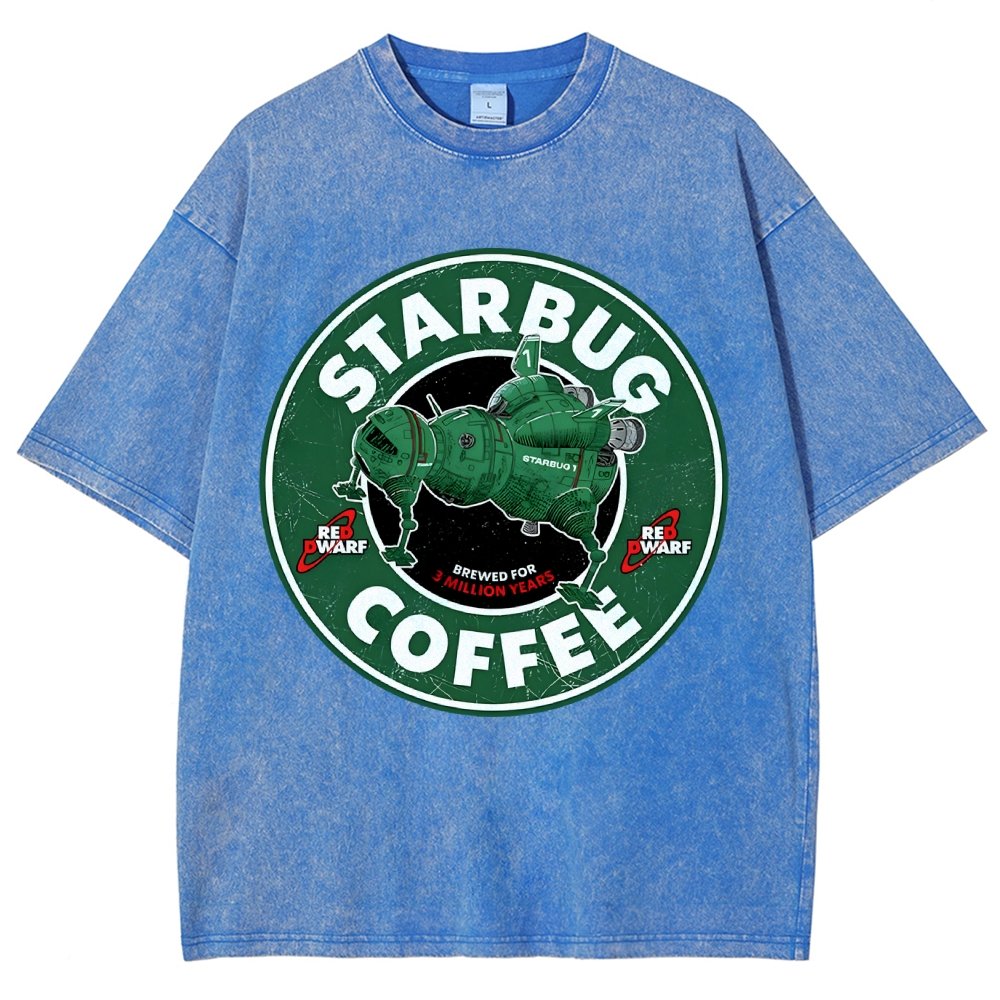 Cosmic Café Vintage Distressed T-shirt
