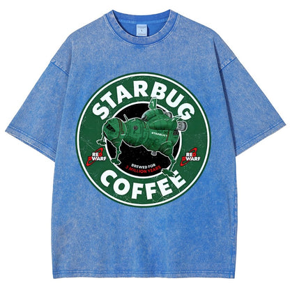 Cosmic Café Vintage Distressed T-shirt