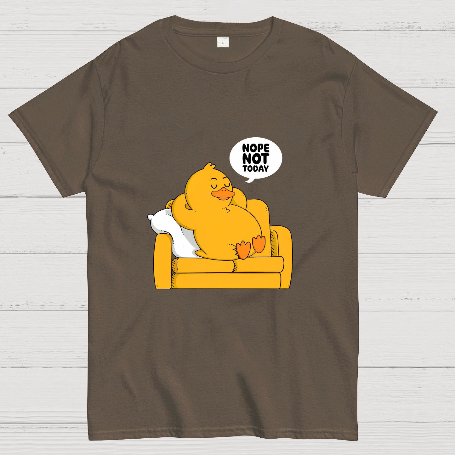 Nope Not Today Nerdy T-Shirt