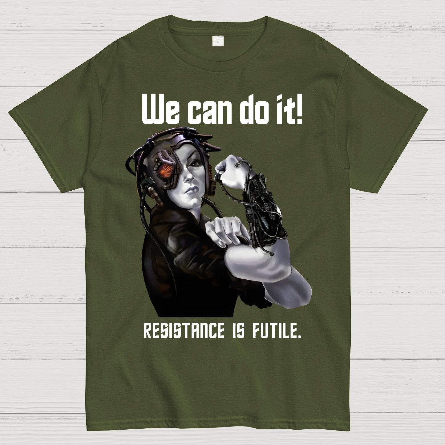 We Can Do It Opposing is Hopeless Geek T-Shirt