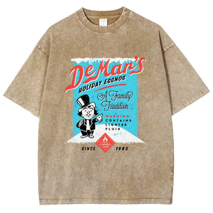 Charles DeMar's Eggnog with Lighter Fluid Vintage Distressed T-shirt