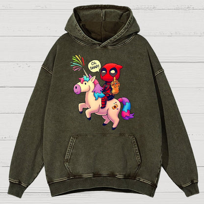 Lnfinity Chimichanga Vintage Distressed Hoodie
