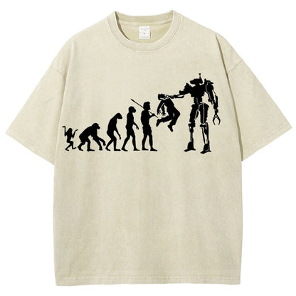 Evolution To Termination Vintage Distressed T-shirt