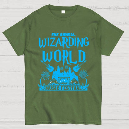 Wizards & Witches Music Festival Unisex Geek T-Shirt