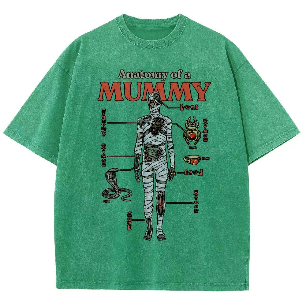 Mummy Anatomy Vintage Distressed T-shirt