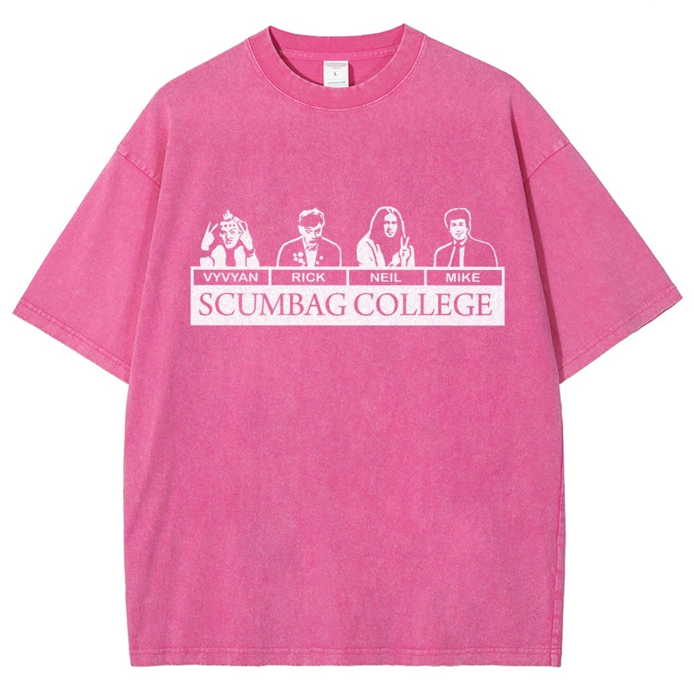 Scumbag College  Vintage Distressed T-shirt 2509000242