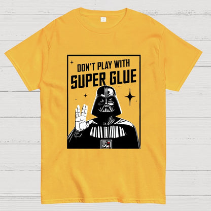 Galaxy Safety Tip Keep away from super glue Geek T-Shirt