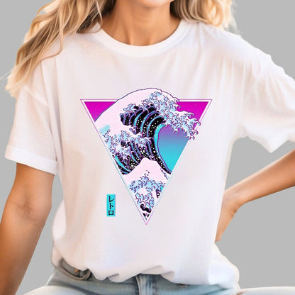 The great synthwave Geek T-Shirt