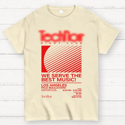 Technoir NIGHTCLUB Unisex Geek T-Shirt