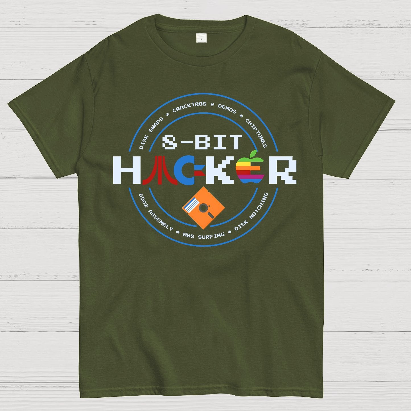 8-bit Hacker Geek T-Shirt