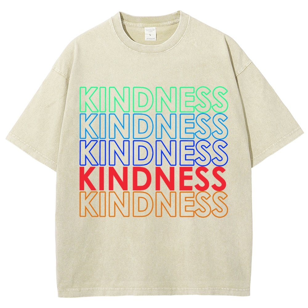 Kindness is Timeless Vintage Distressed T-shirt