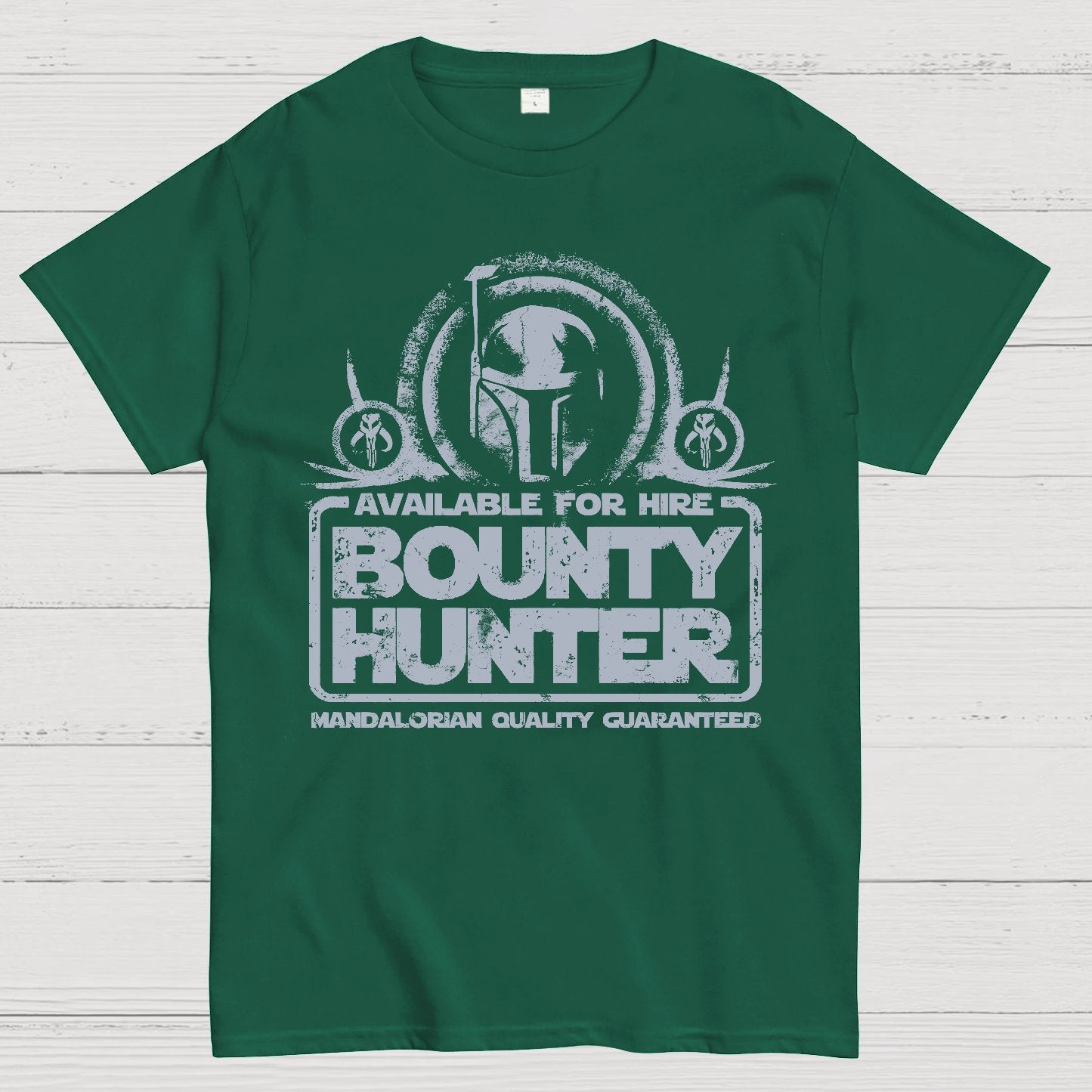 Available For Hire Bounty Hunter Geek T-Shirt