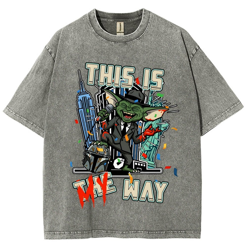 My WAY Vintage Distressed T-shirt