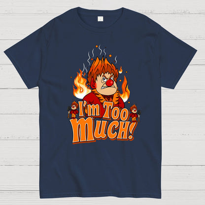 Mysterious Brothers' Christmas Matching  I'm Too Much Geek T-Shirt