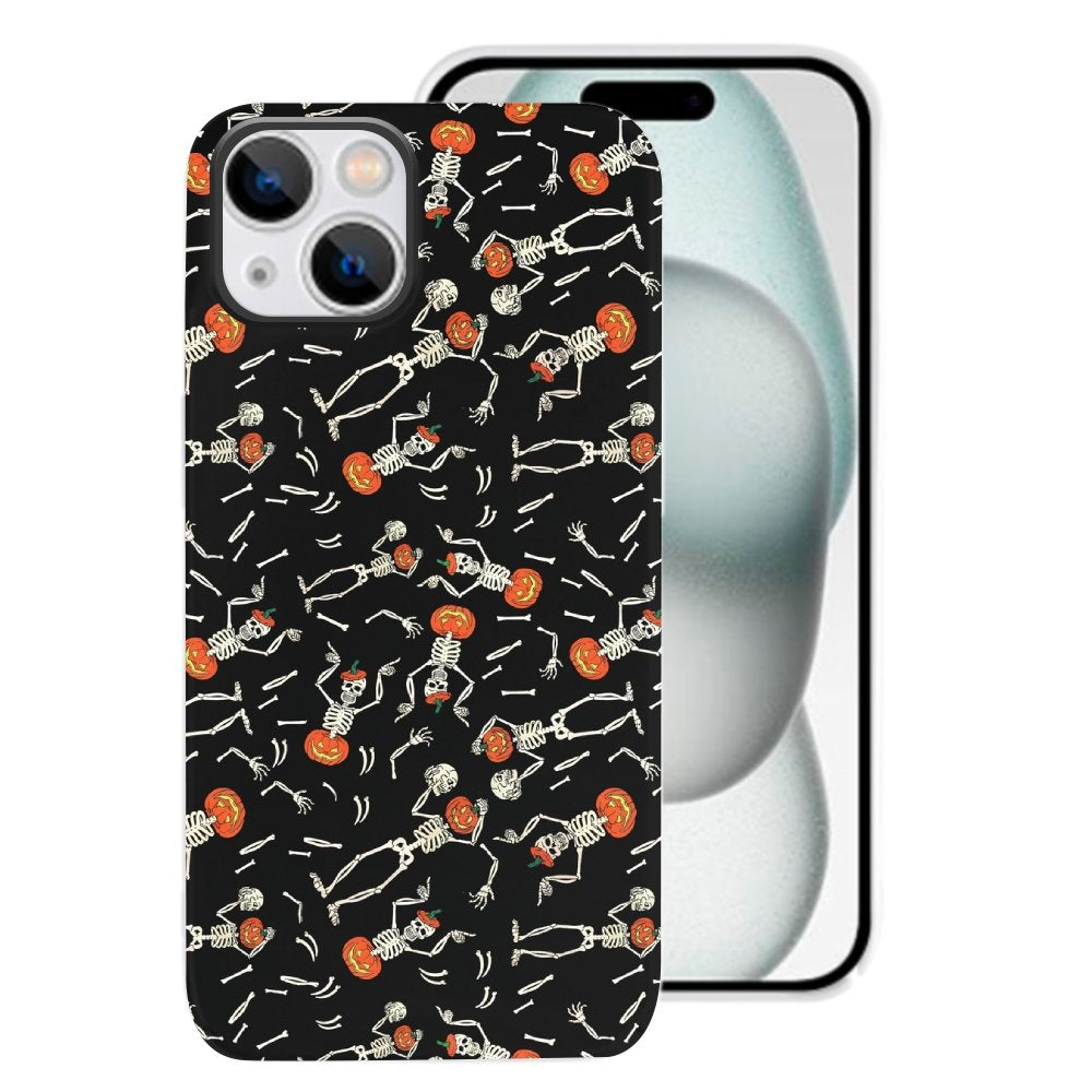 Pumpkin Skull Halloween Phone Cases