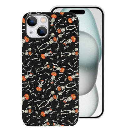 Pumpkin Skull Halloween Phone Cases