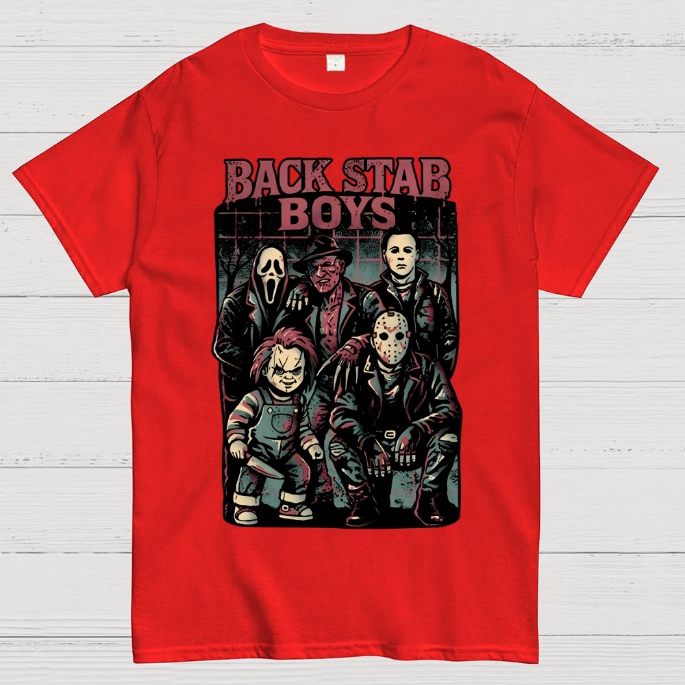 Back Stab Boys Unisex Geek T-Shirt