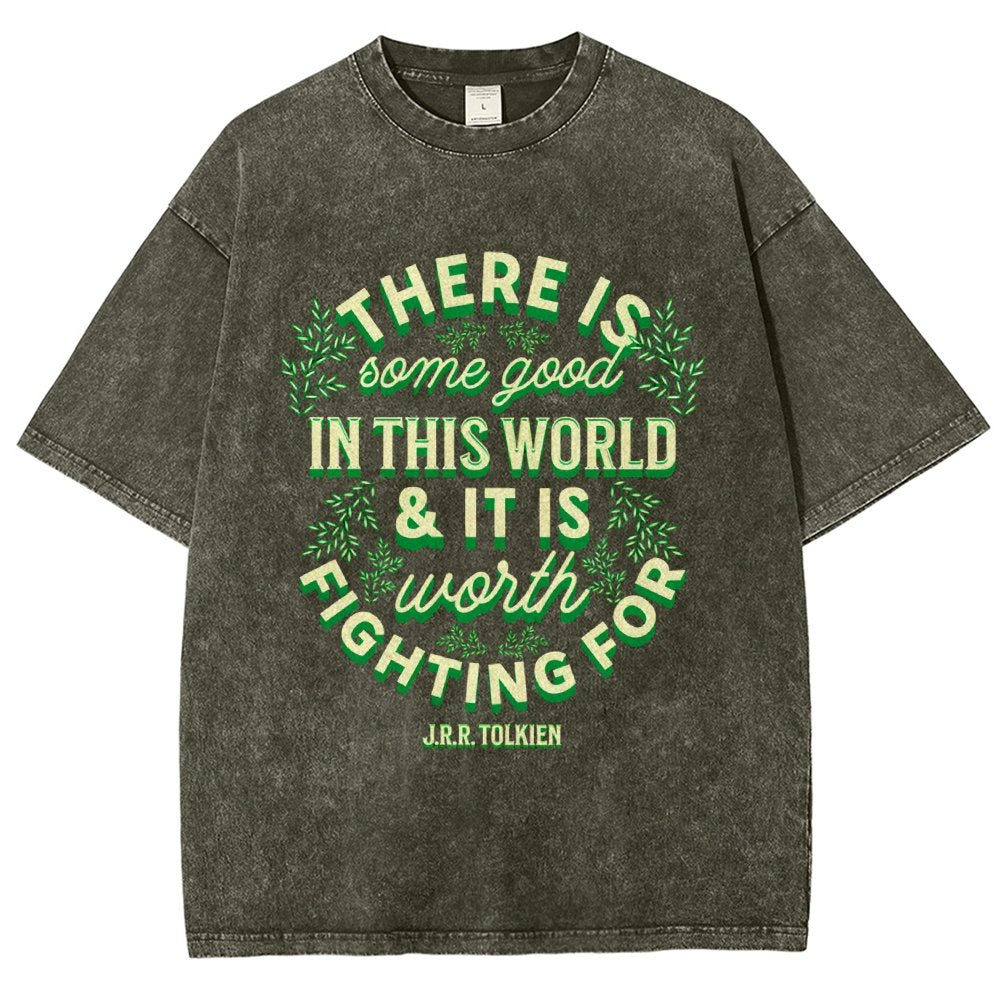 There is Some Good in This World Vintage Distressed T-shirt