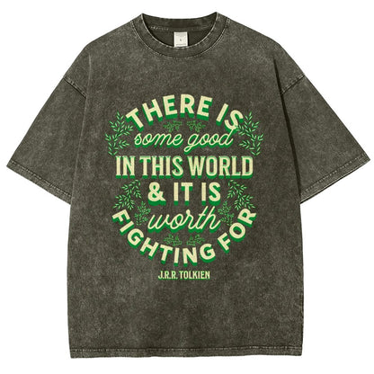 There is Some Good in This World Vintage Distressed T-shirt