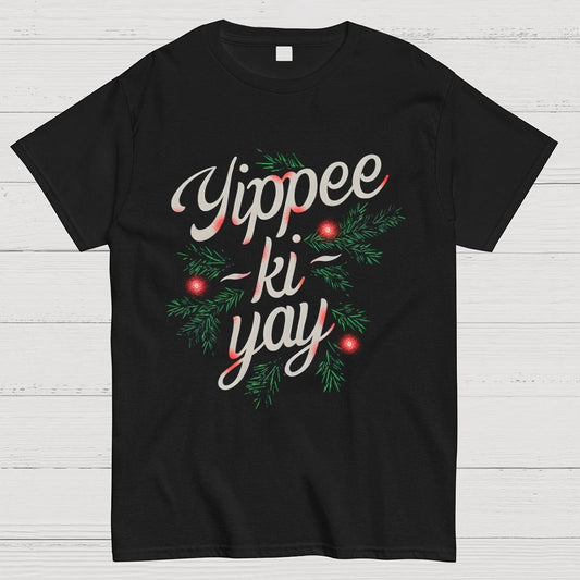 Yippee-Ki-Yay Mother   F***er！Front And Back Printing Geek T-Shirt