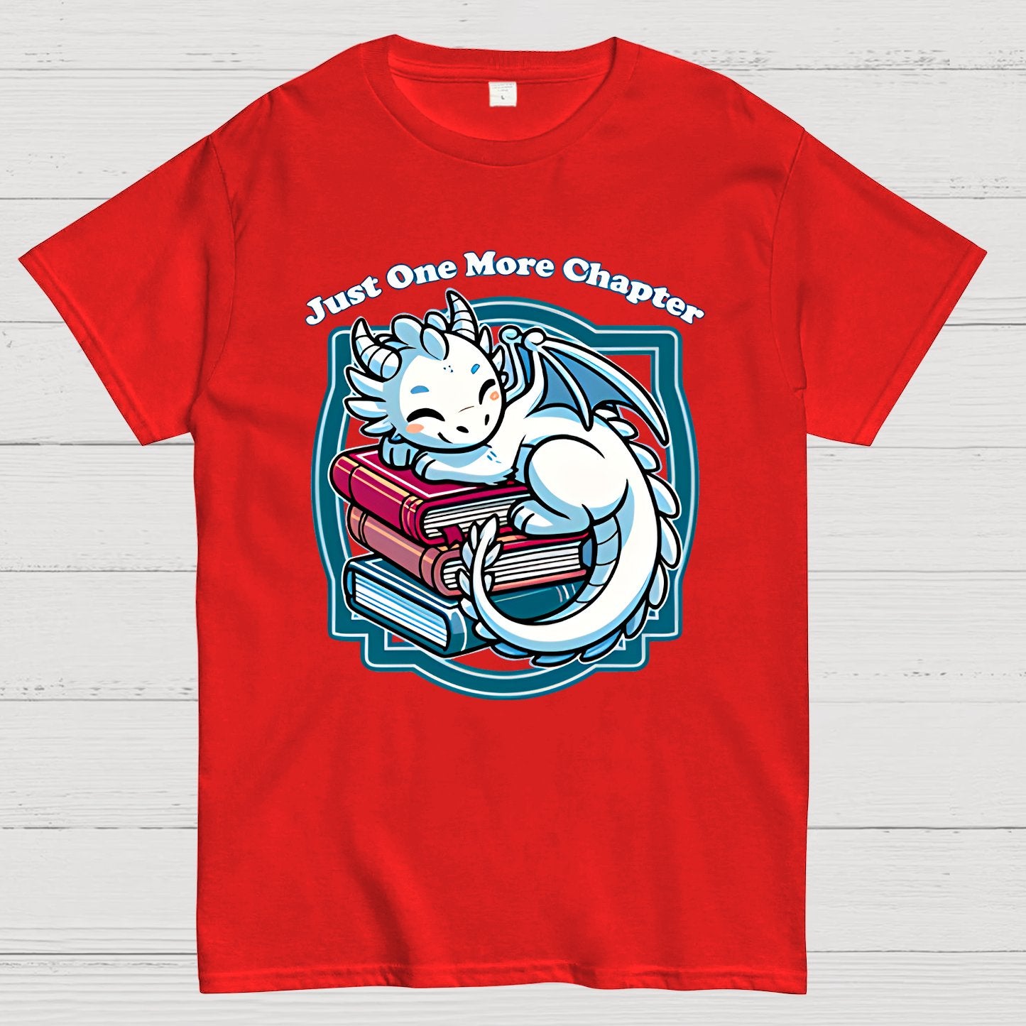 Just One More Chapter Geek T-Shirt