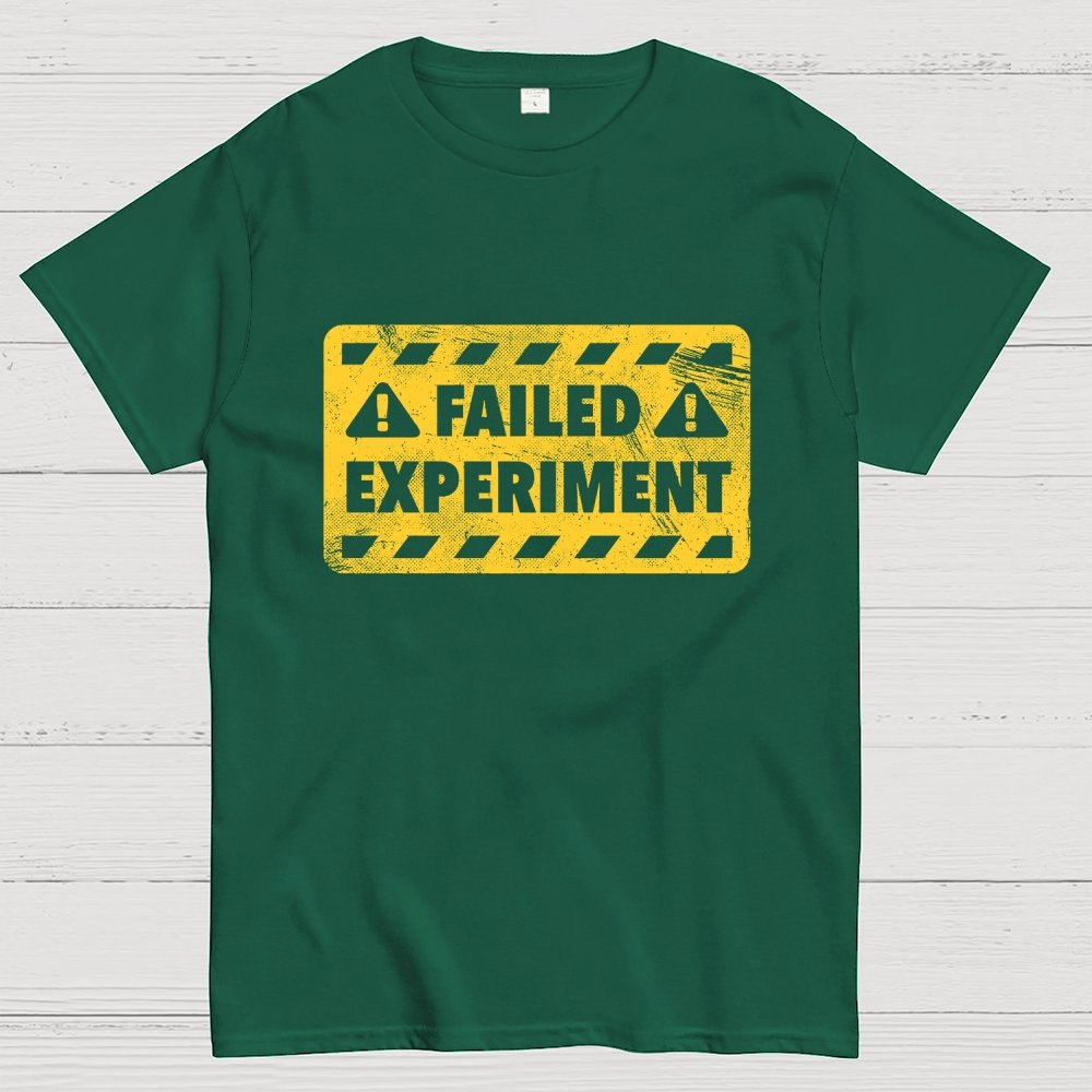 Failed Experiment Geek T-Shirt