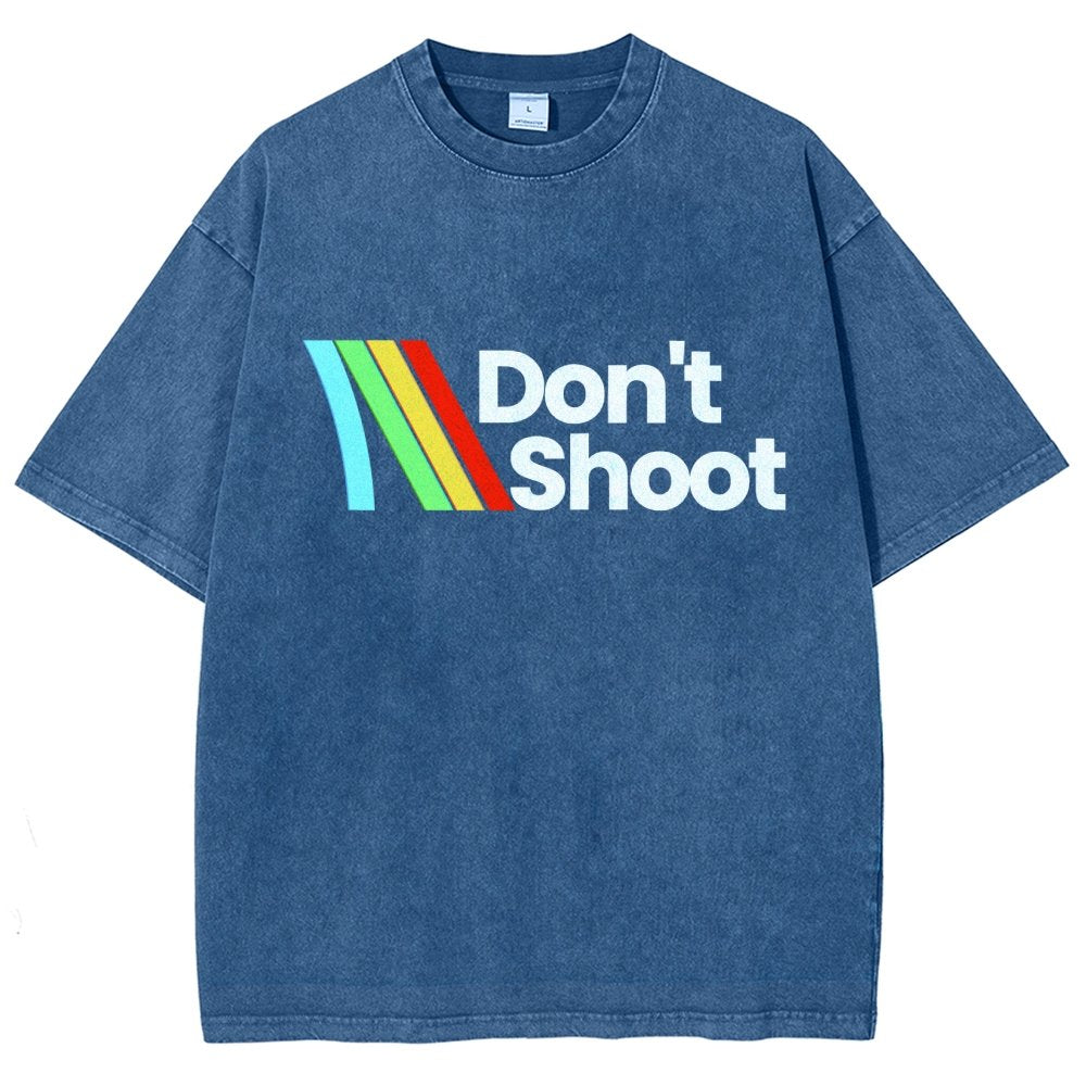 Don't Shoot Vintage Distressed T-shirt