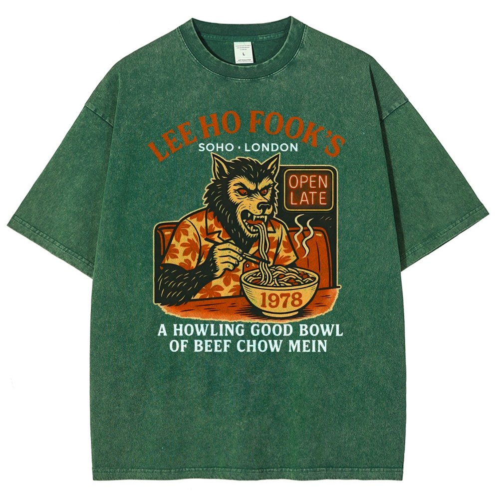 Mystery Town's 1978 Werewolf Vintage Distressed T-shirt