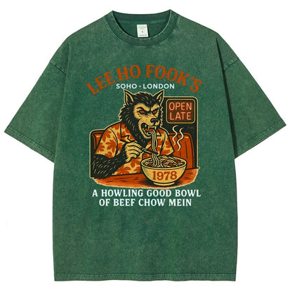 Mystery Town's 1978 Werewolf Vintage Distressed T-shirt