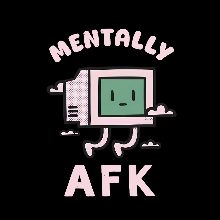 Mentally AFK Geek T-Shirt