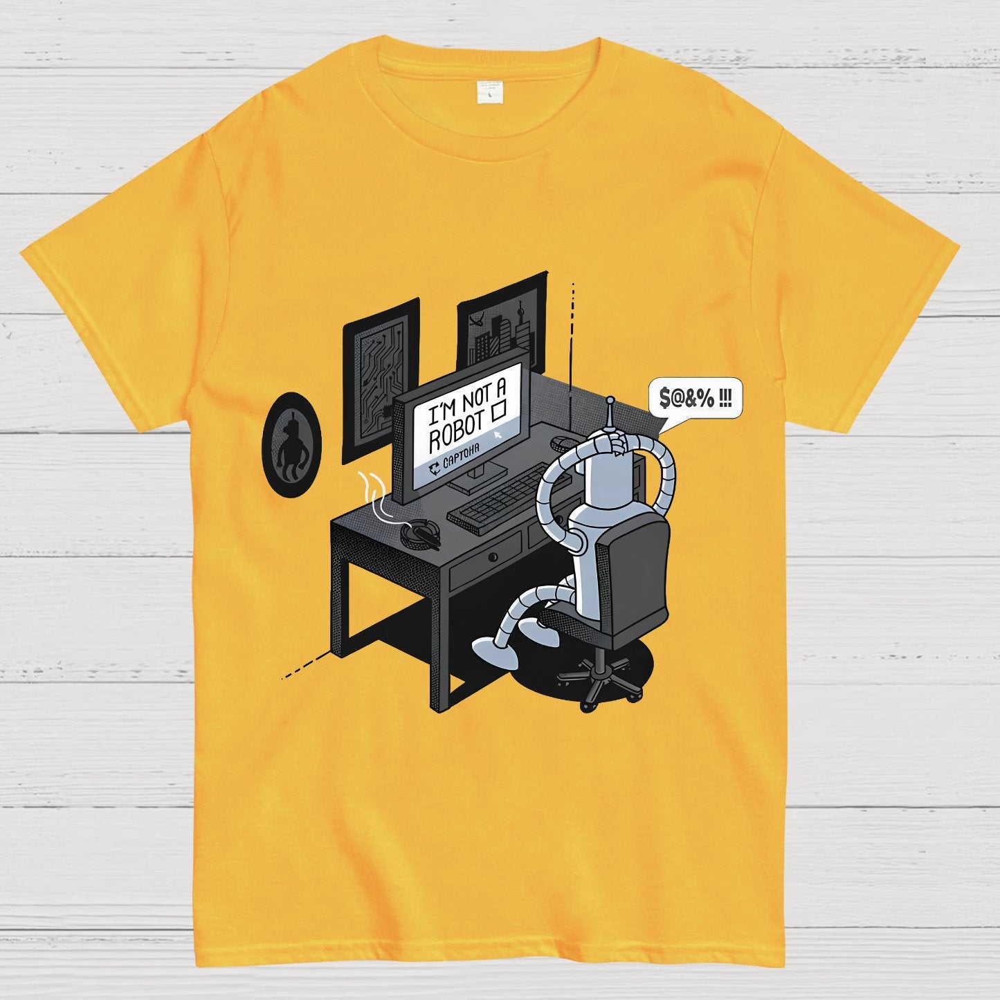 I'm Not A Robot Geek T-Shirt